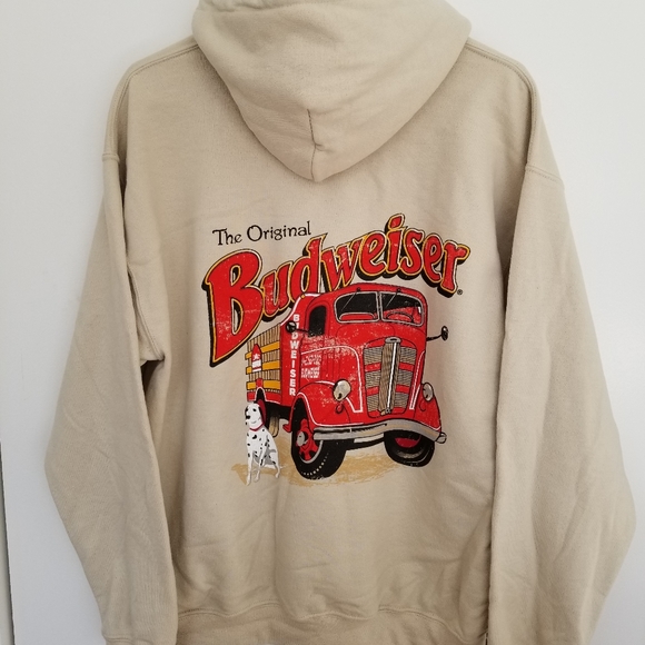 budweiser hooded sweatshirt